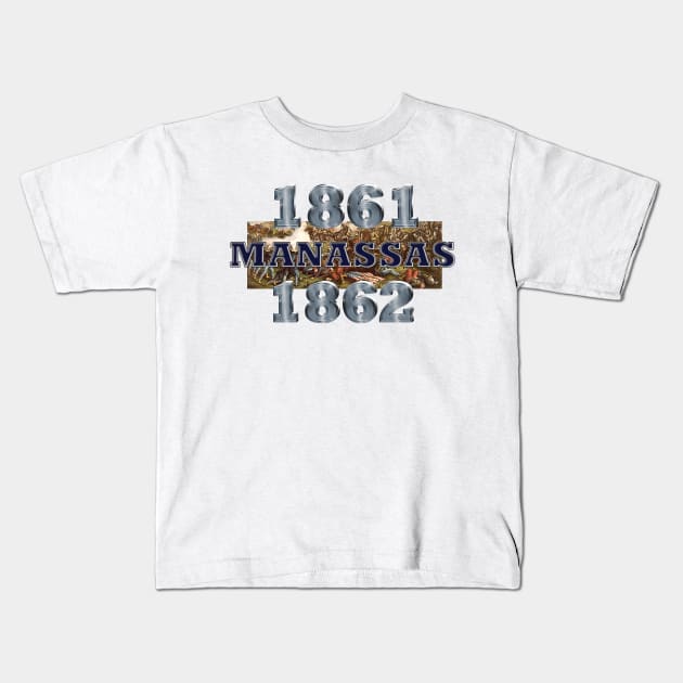 Manassas Kids T-Shirt by teepossible